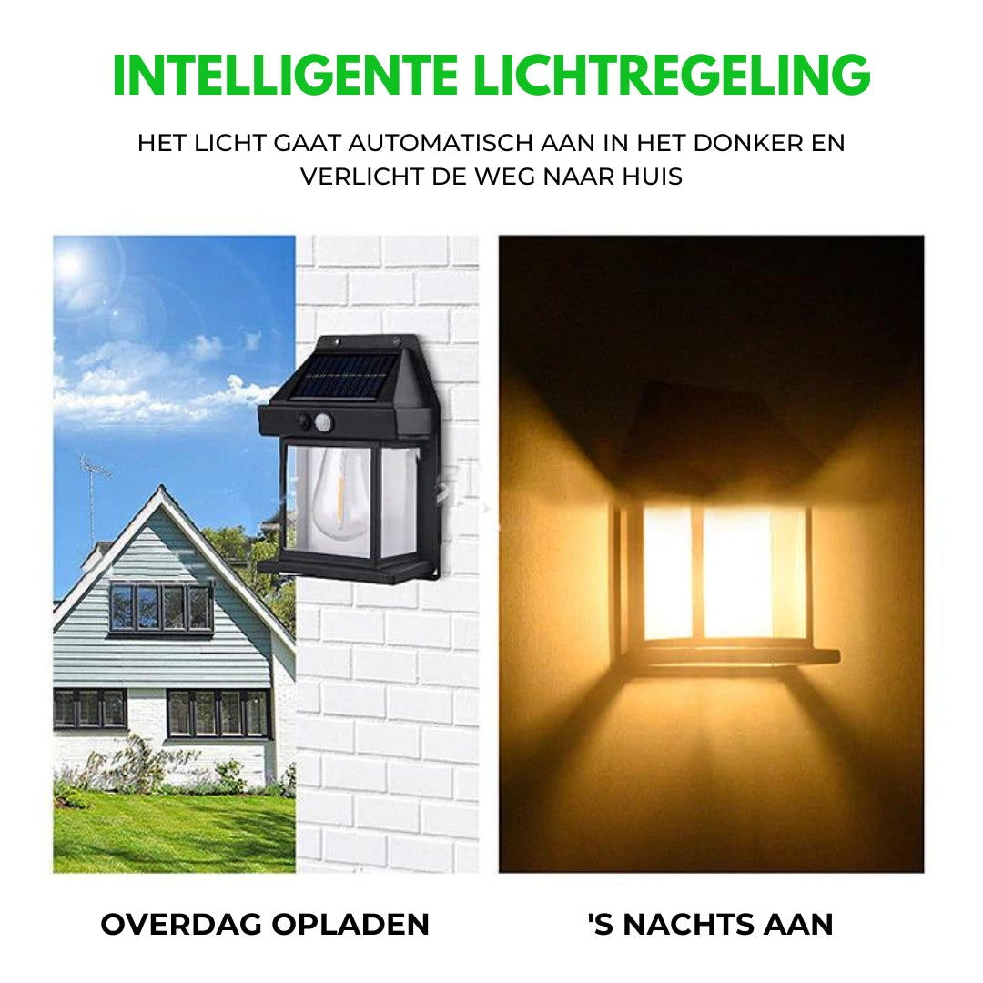 SolarSun | Buitenlamp op zonne-energie (1+1 gratis)