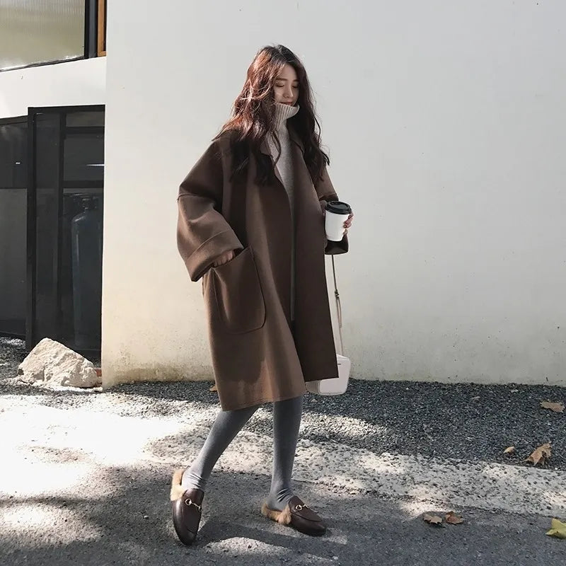 Helen | Modieuze Wollen Jas