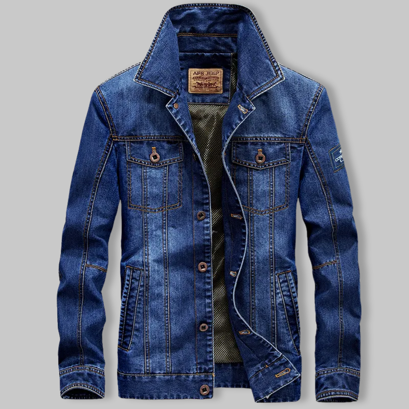 Pedro | Stijlvolle Denim Jas