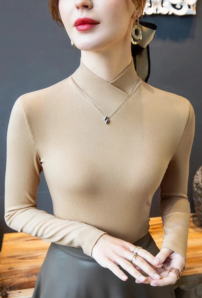 Haily | Elegante slim fit coltrui