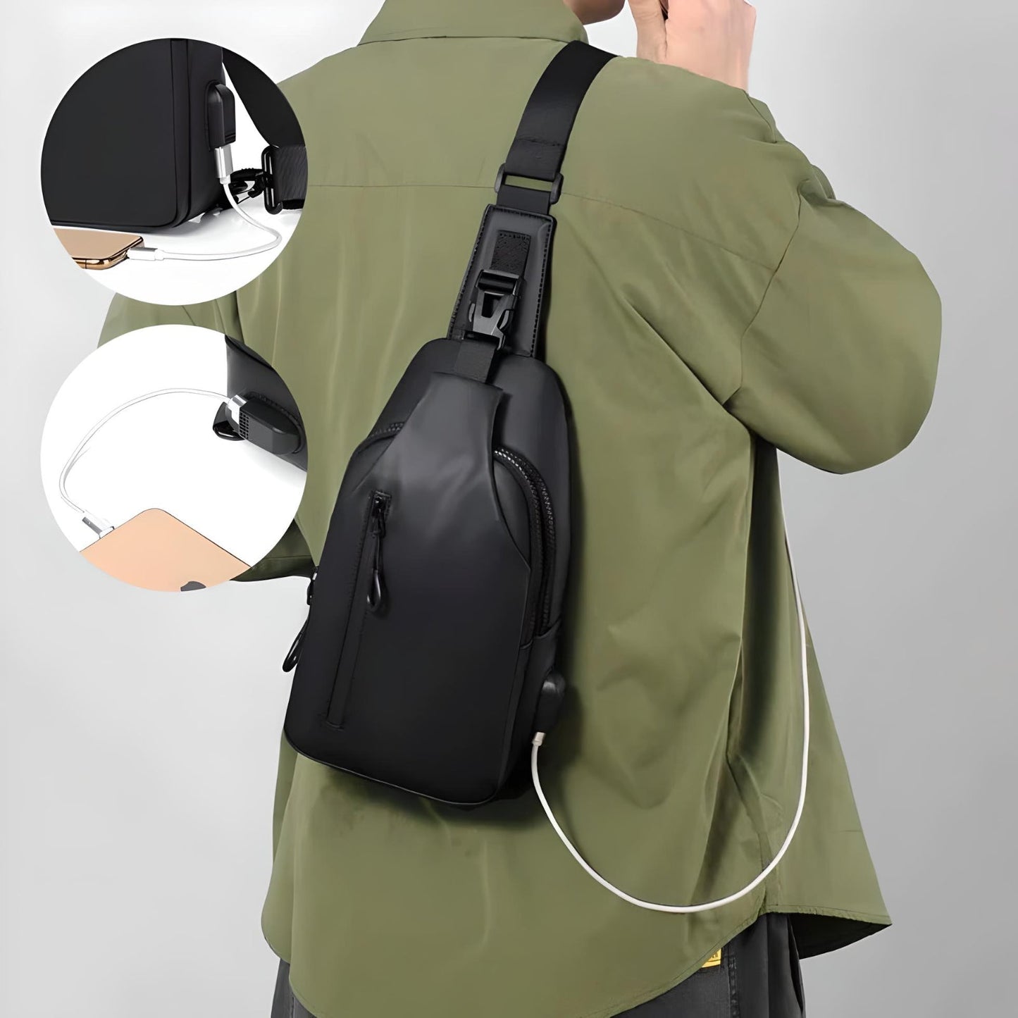 Aura-A | Unisex All-in-one Schoudertas