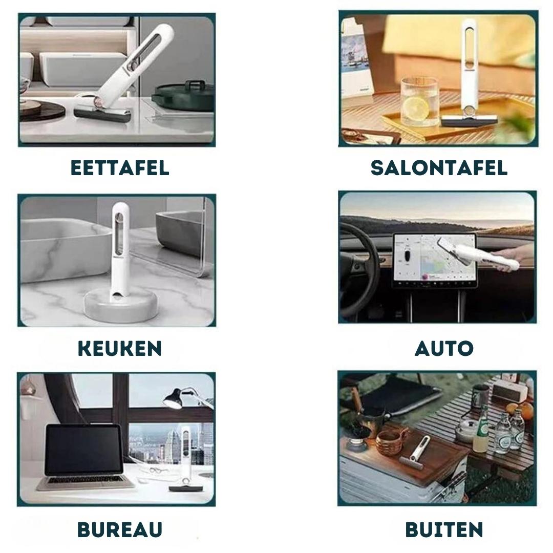 Shiny | Handzame microvezelzeem met wateropslag