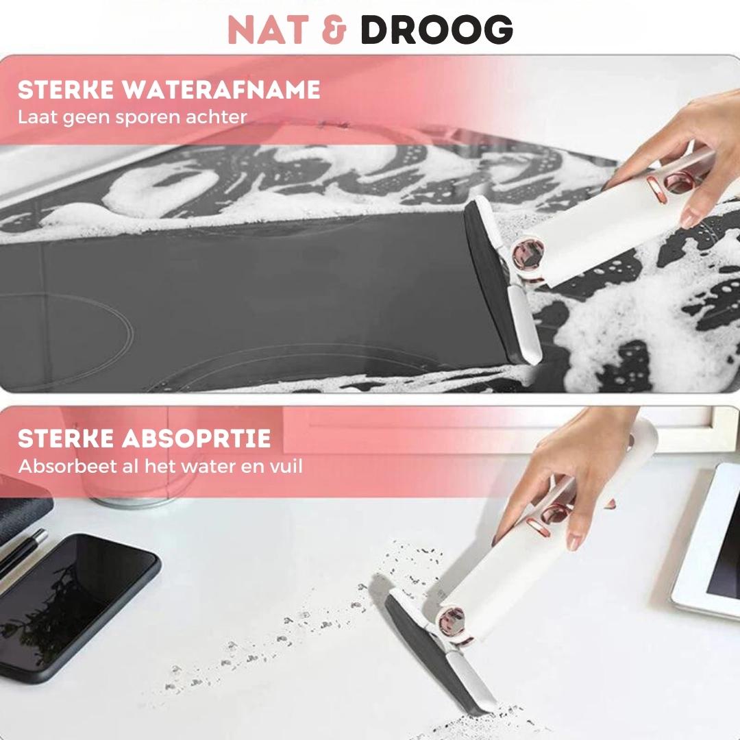 Shiny | Handzame microvezelzeem met wateropslag