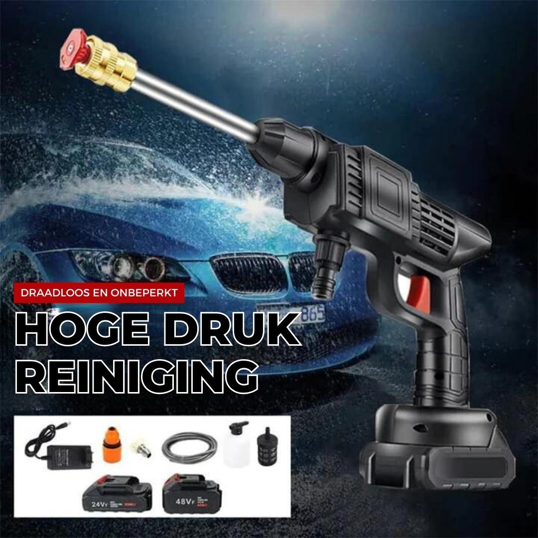 PowerBeam | Draadloze hogedrukspuit met oplaadbare accu's