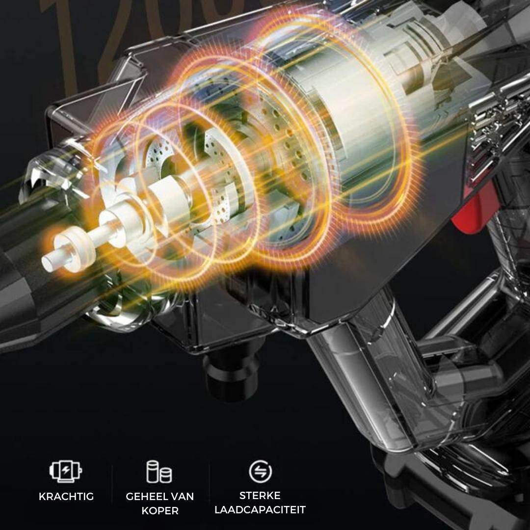 PowerBeam | Draadloze hogedrukspuit met oplaadbare accu's
