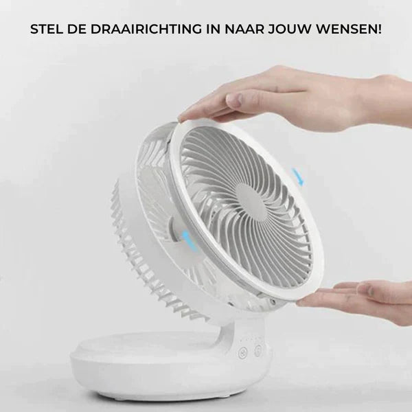KoelFan | Draadloze Oplaadbare Ventilator