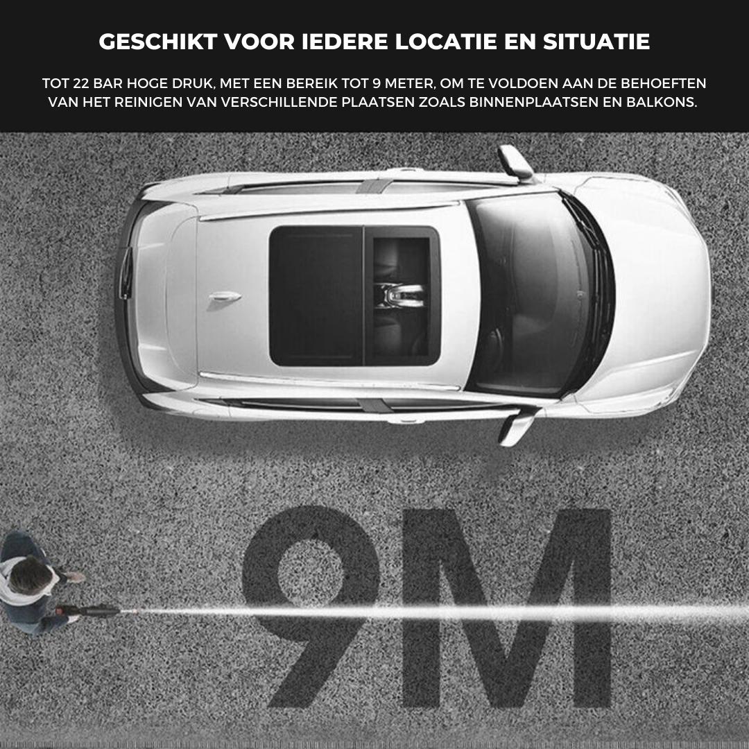 PowerBeam | Draadloze hogedrukspuit met oplaadbare accu's