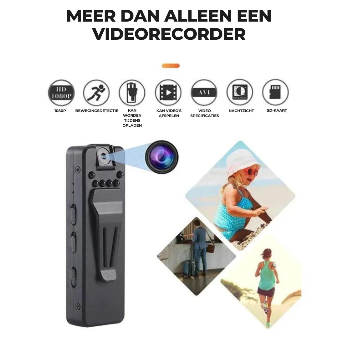 VideoCam | Draagbare videorecorder met Nachtzicht