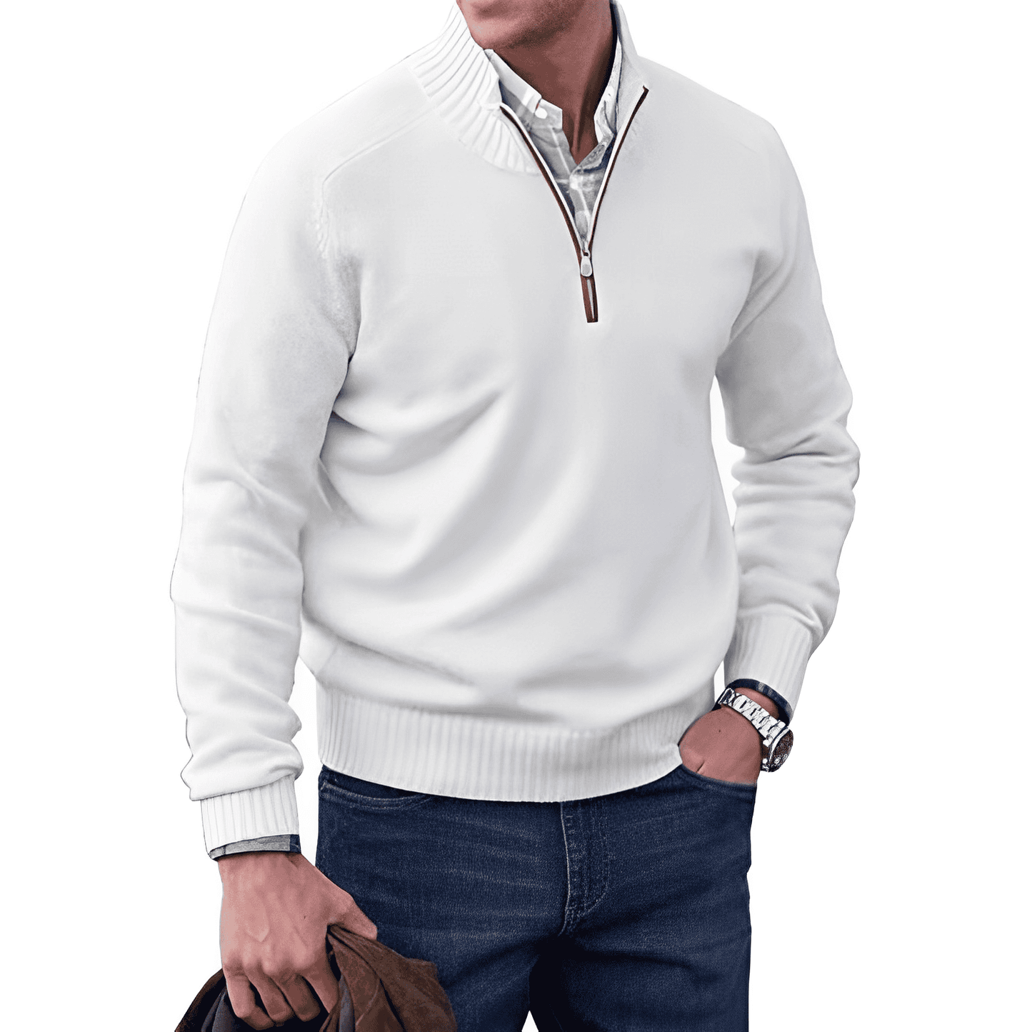 Jack | Stijlvolle Half Zip Trui