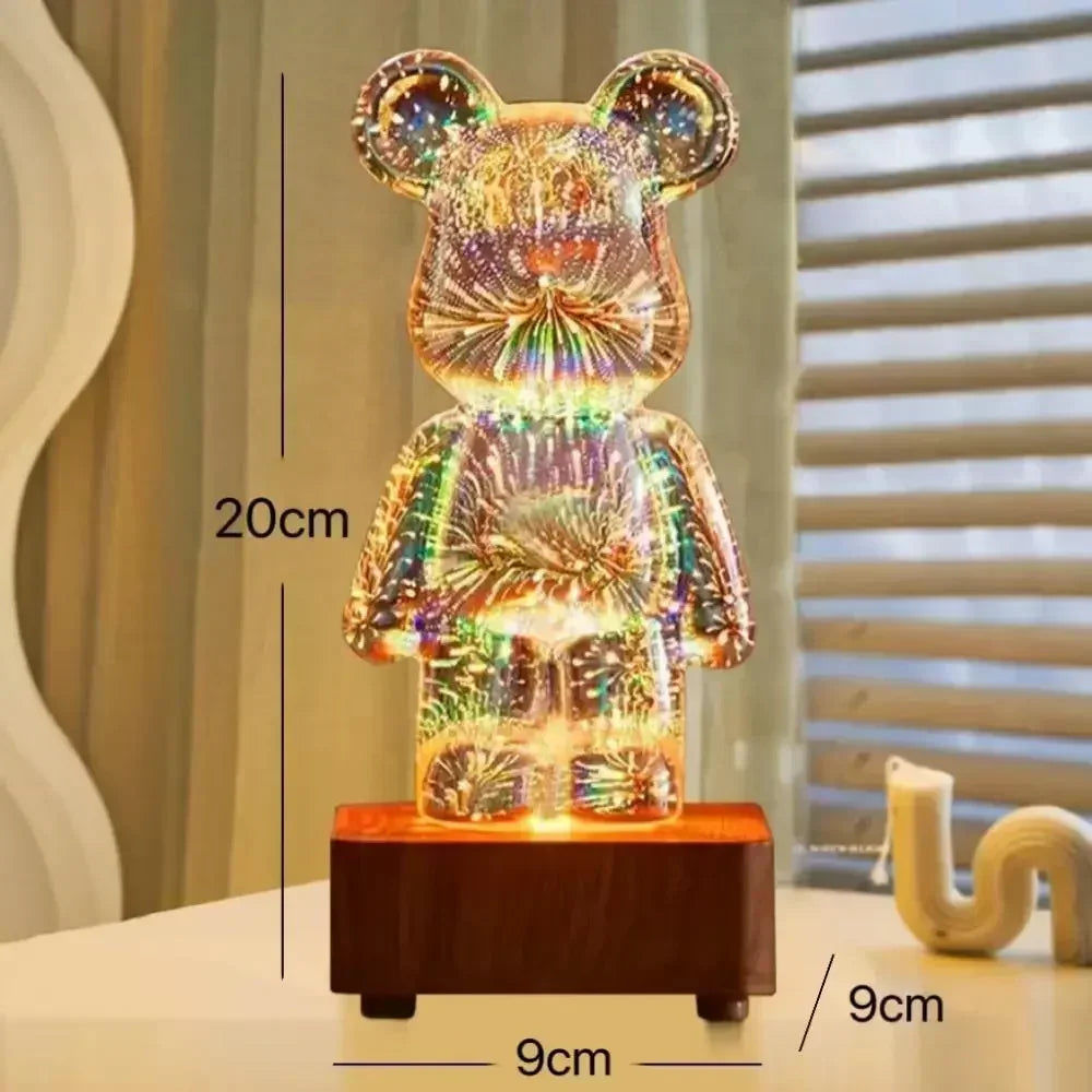 Mooie Berenlamp met Vuurwerkeffect