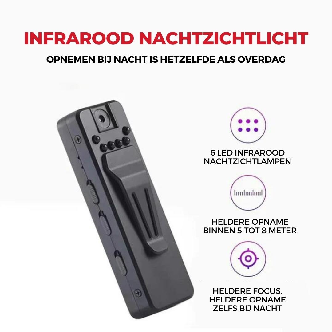 VideoCam | Draagbare videorecorder met Nachtzicht