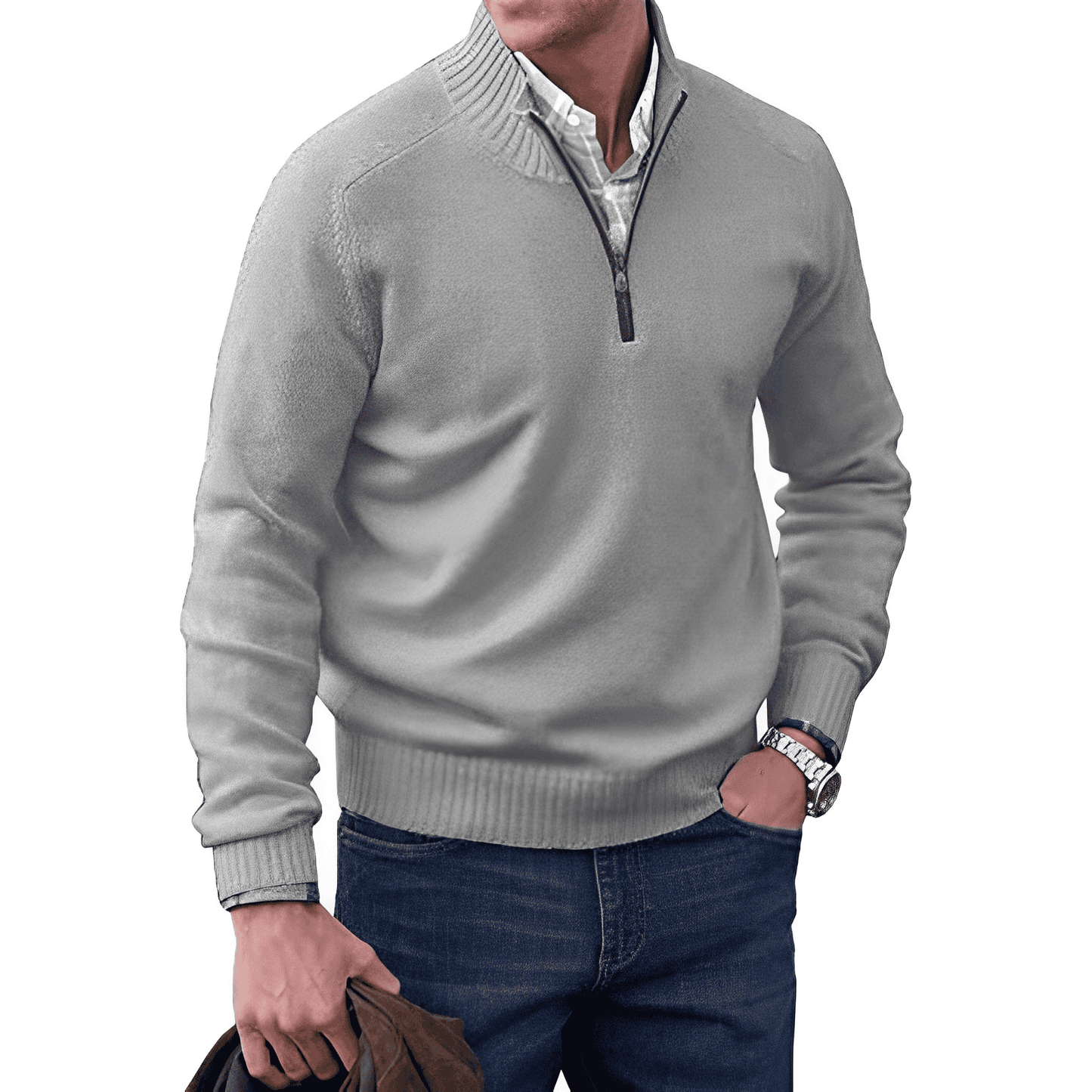 Jack | Stijlvolle Half Zip Trui