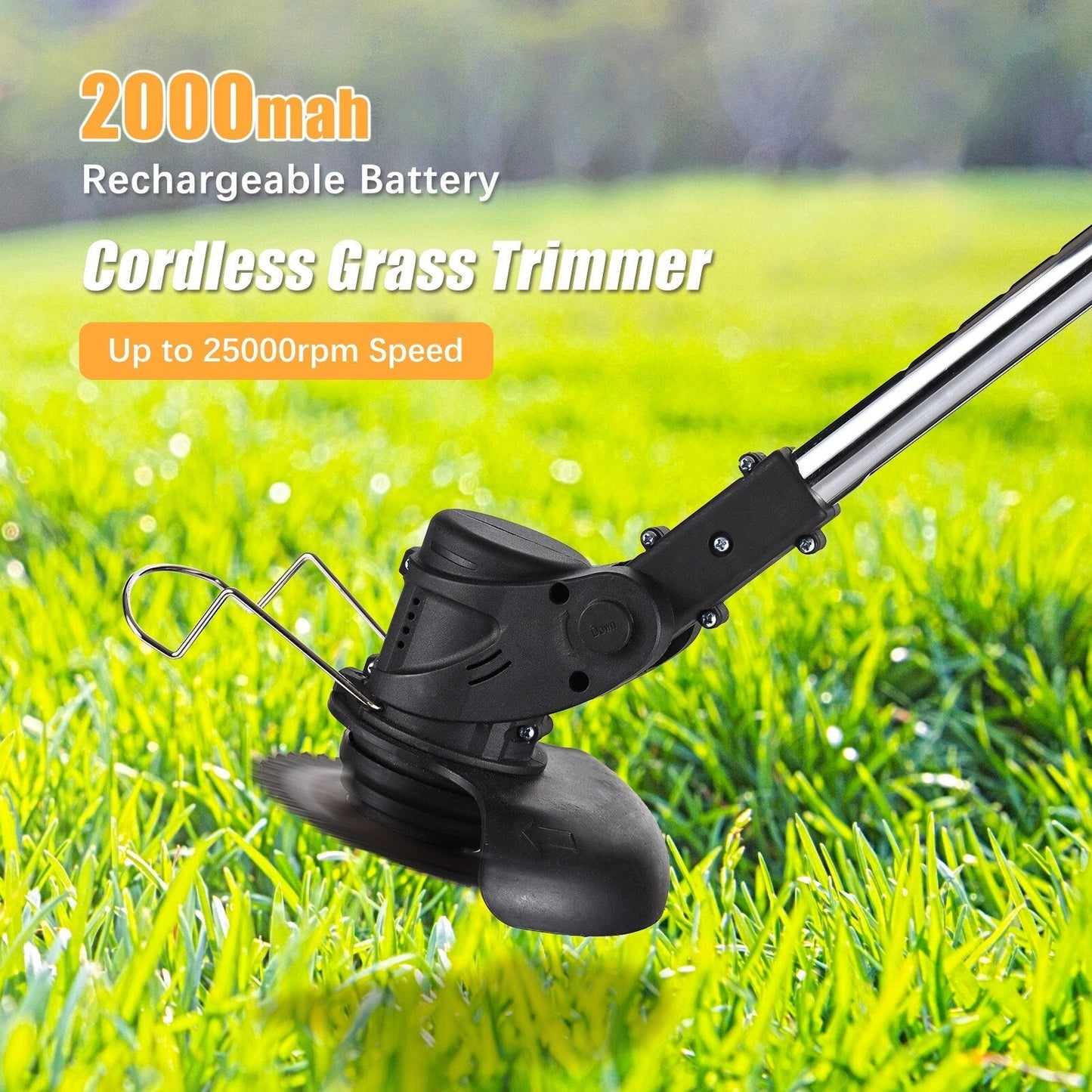 GrassMaster | Draadloze Gras Trimmer