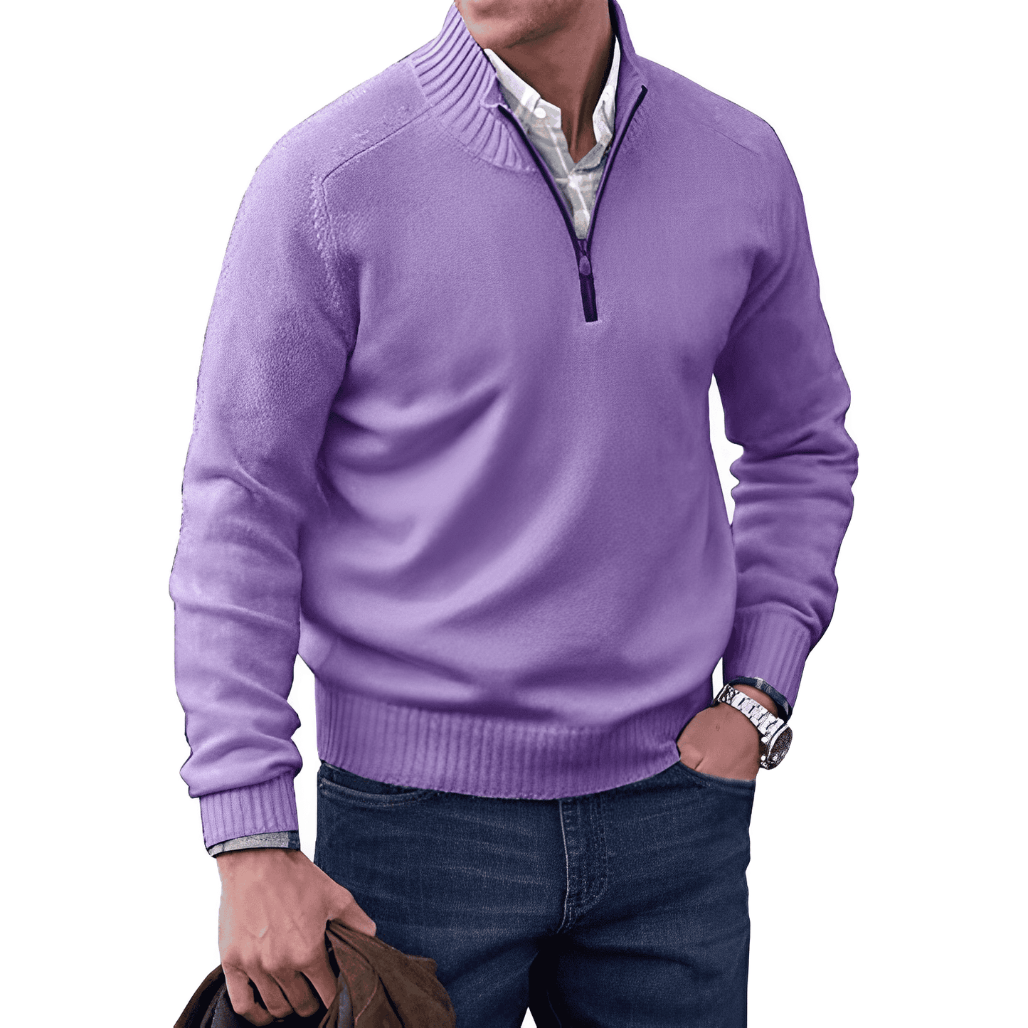Jack | Stijlvolle Half Zip Trui