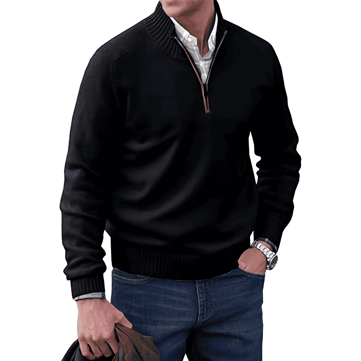 Jack | Stijlvolle Half Zip Trui