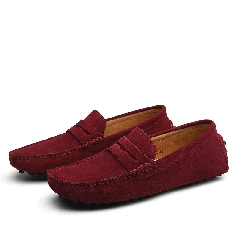 Gio | Stijlvolle Italian Suede Loafers