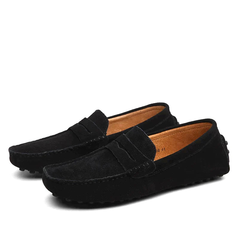 Gio | Stijlvolle Italian Suede Loafers