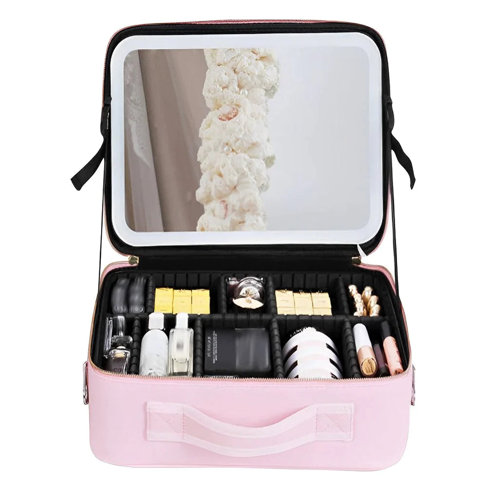 GlamCase | Make-up tasje met spiegel