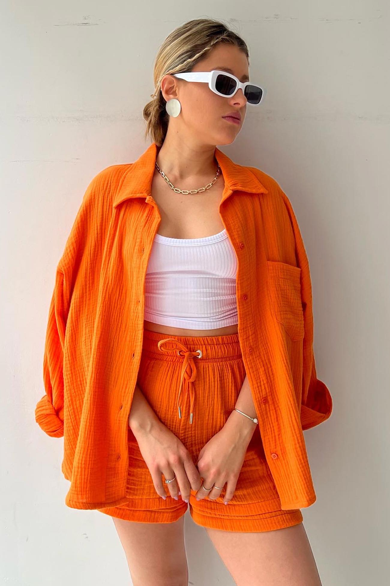 Domi | Modieuze Shirt & Short Set
