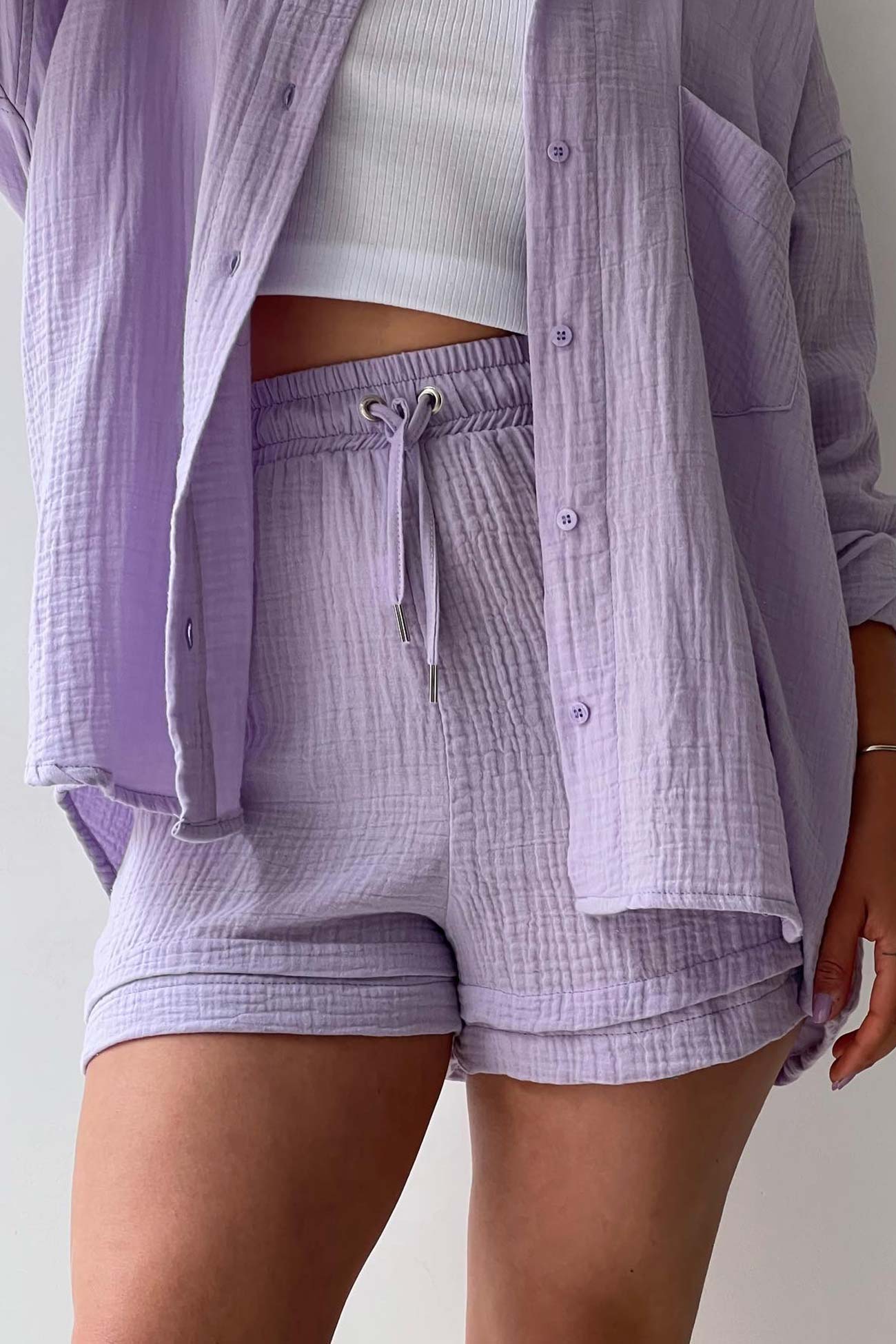Domi | Modieuze Shirt & Short Set