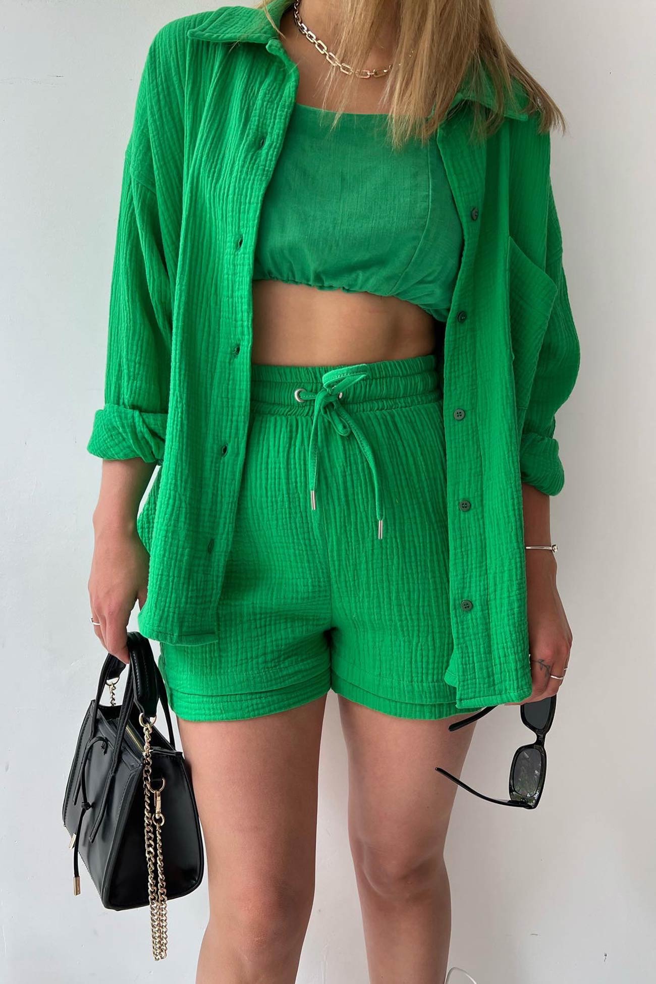 Domi | Modieuze Shirt & Short Set