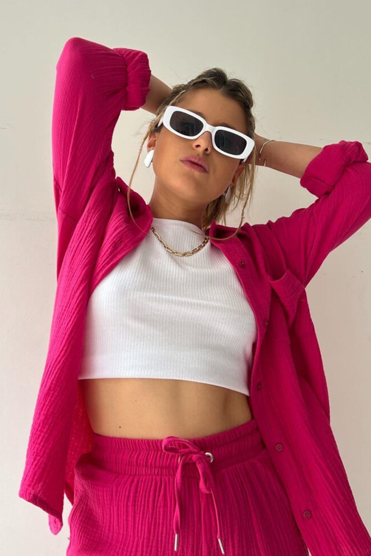 Domi | Modieuze Shirt & Short Set