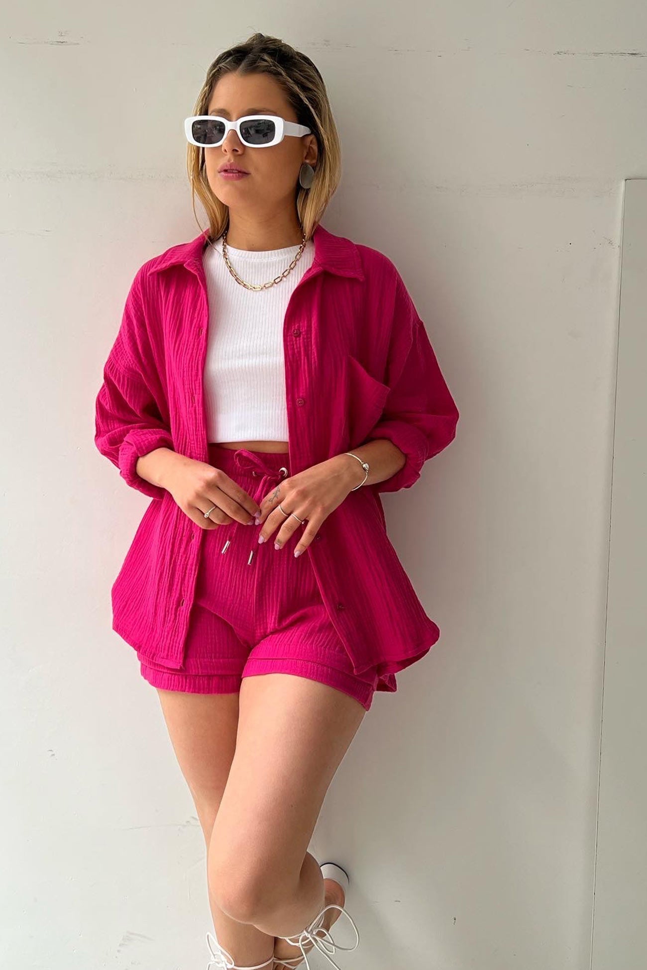 Domi | Modieuze Shirt & Short Set