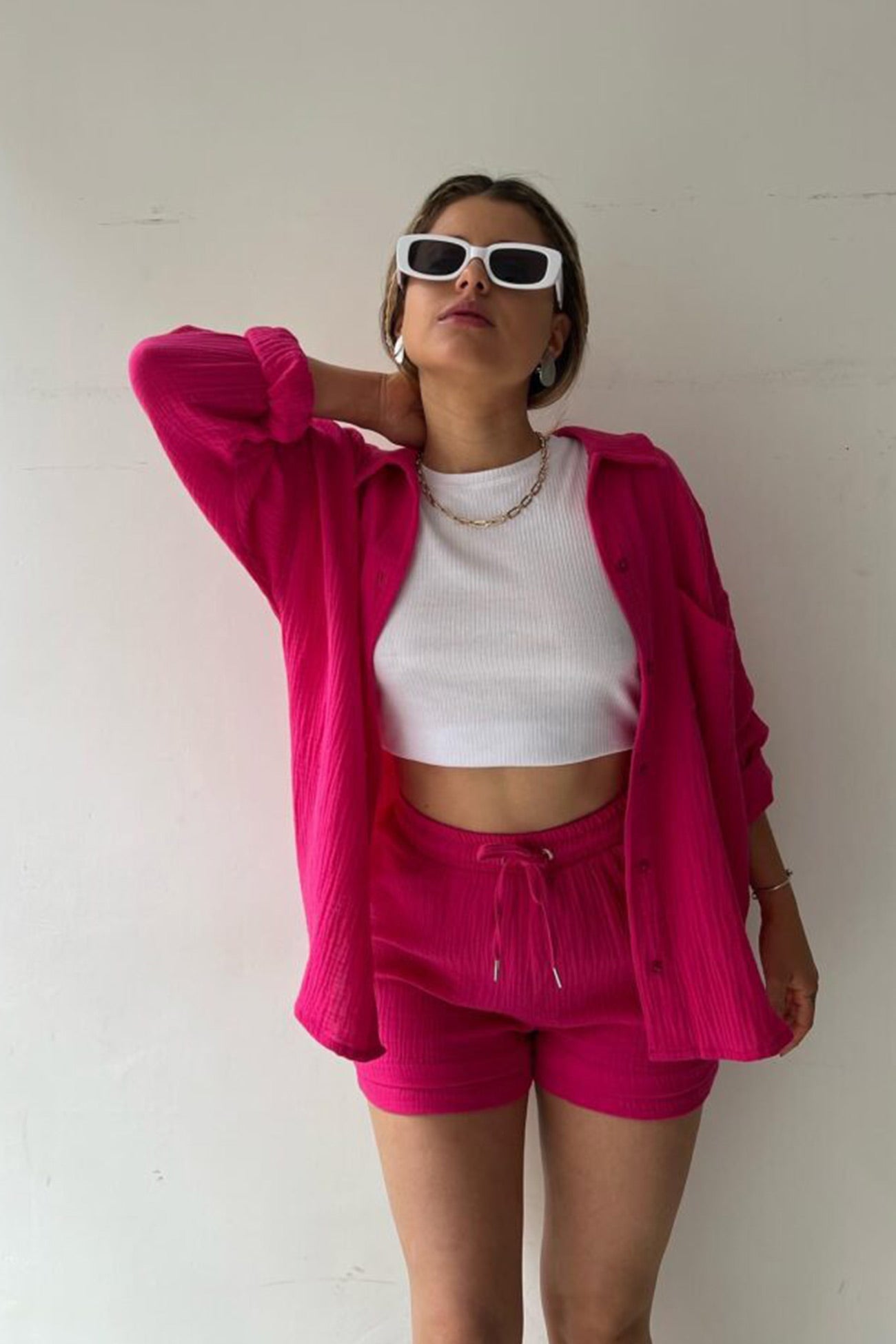 Domi | Modieuze Shirt & Short Set