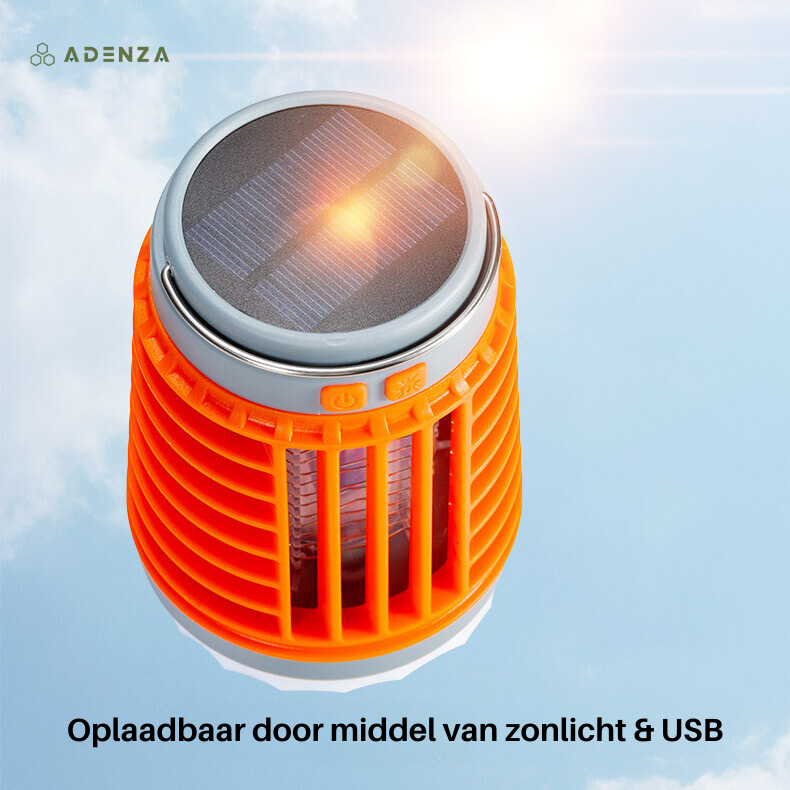 Muggen-killer™ - Oplaadbaar met LED-lamp | VANDAAG 50% KORTING!