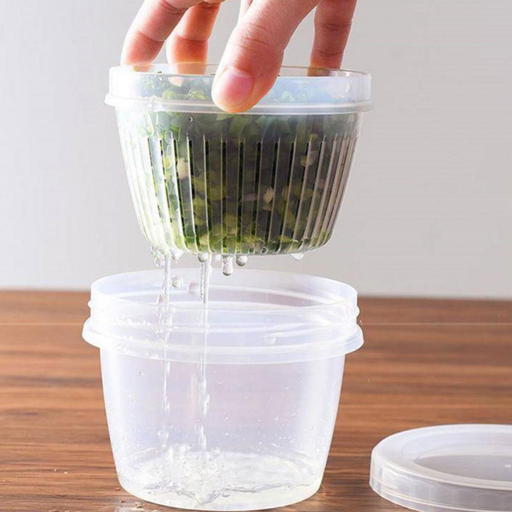 FreshVeg | Voedselorganisator met afdruiprek 1+1 GRATIS