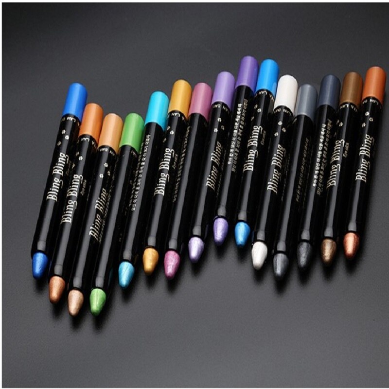 Glam | Waterproof Oogschaduw Potloden | Set Van 15 Kleuren