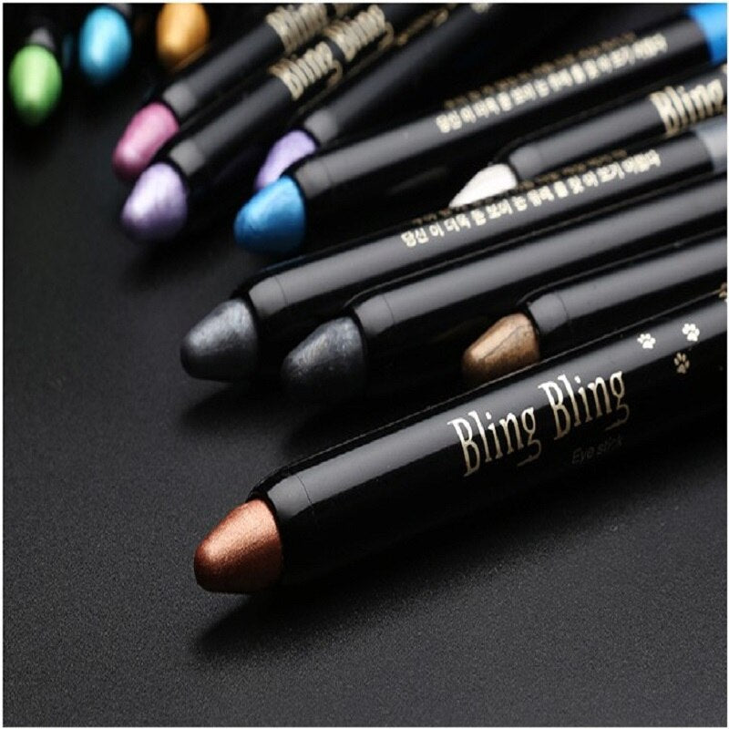Glam | Waterproof Oogschaduw Potloden | Set Van 15 Kleuren