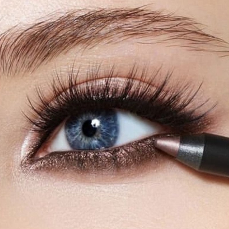 Glam | Waterproof Oogschaduw Potloden | Set Van 15 Kleuren