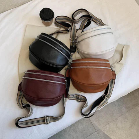 Stella | Luxe Leren schoudertas