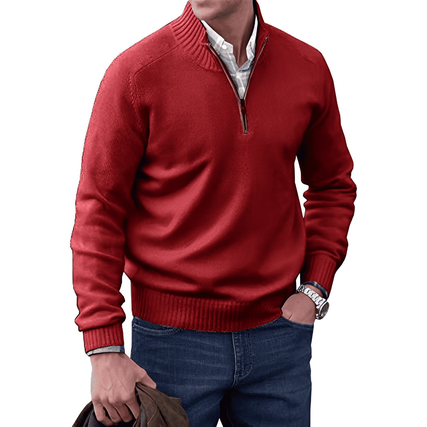 Jack | Stijlvolle Half Zip Trui