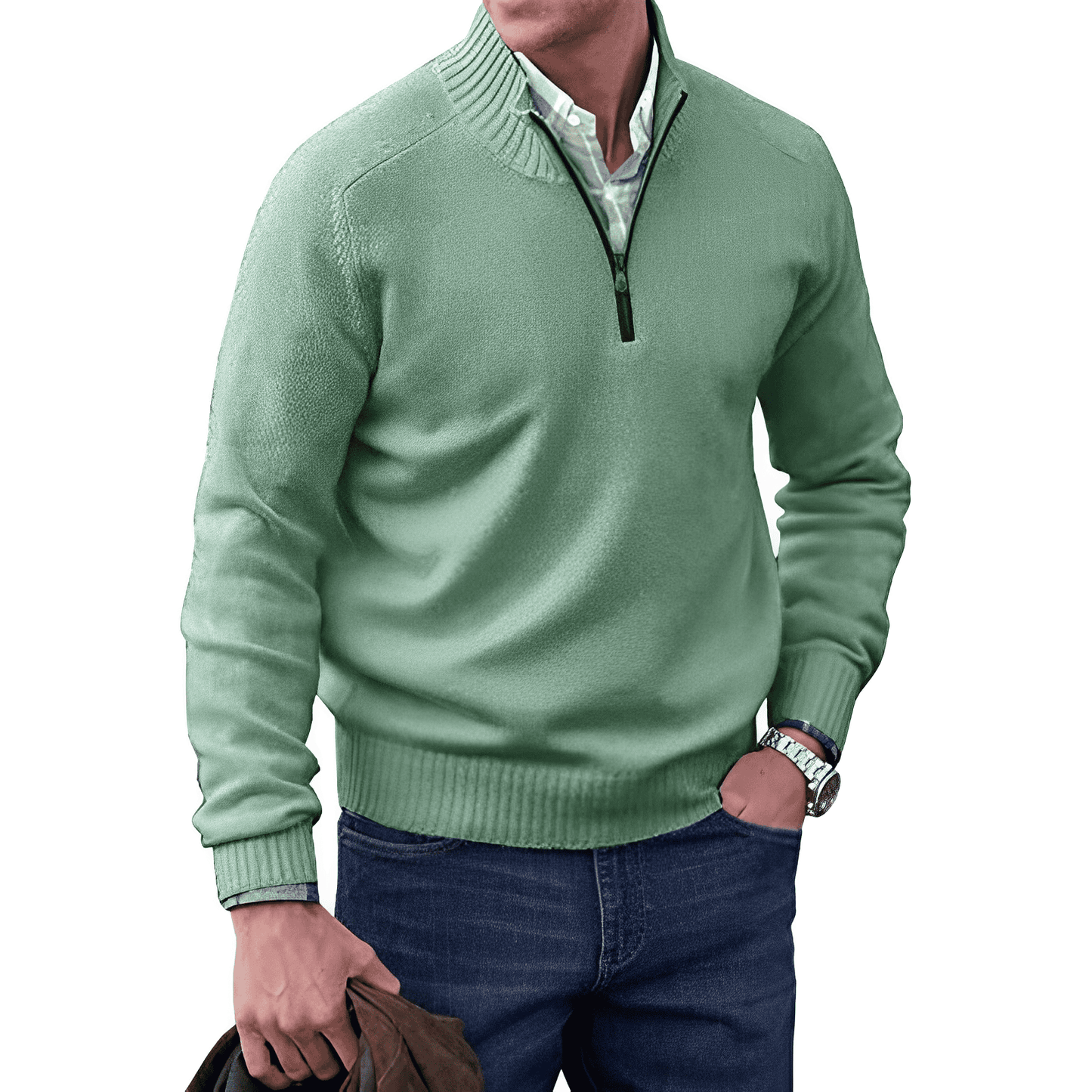 Jack | Stijlvolle Half Zip Trui