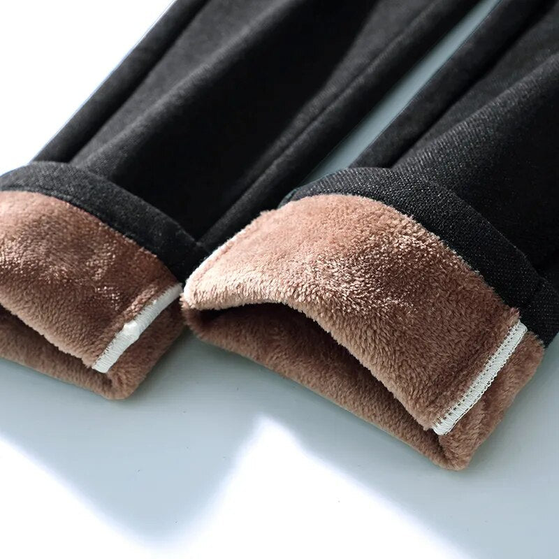 Anton | Elegante broek met Fleece voering
