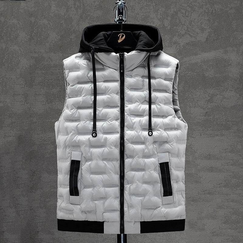 Steven | Stijlvolle Bodywarmer met Hoodie