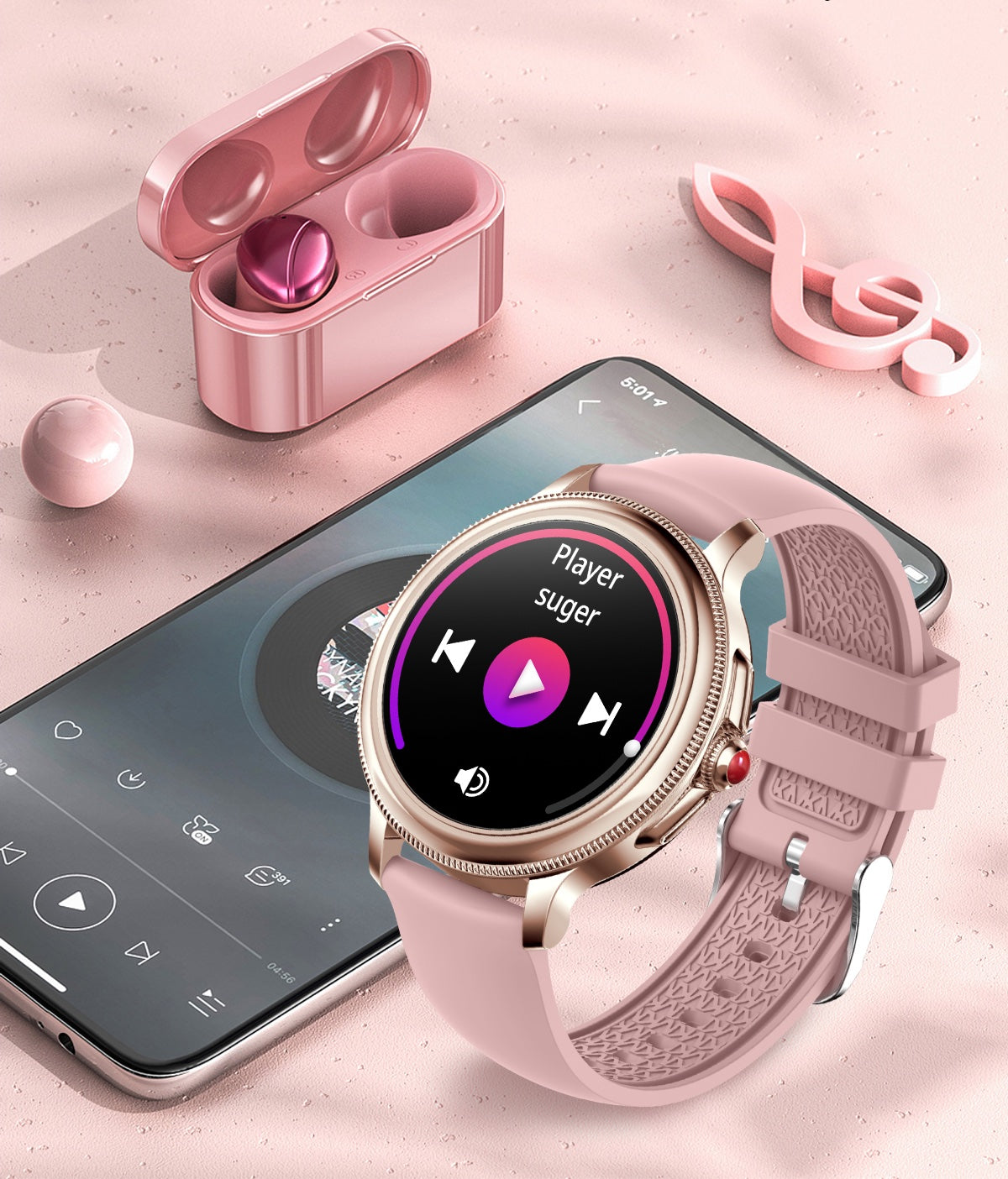 Aura-A | LilaX Pro Smartwatch
