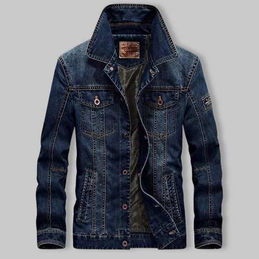 Pedro | Stijlvolle Denim Jas