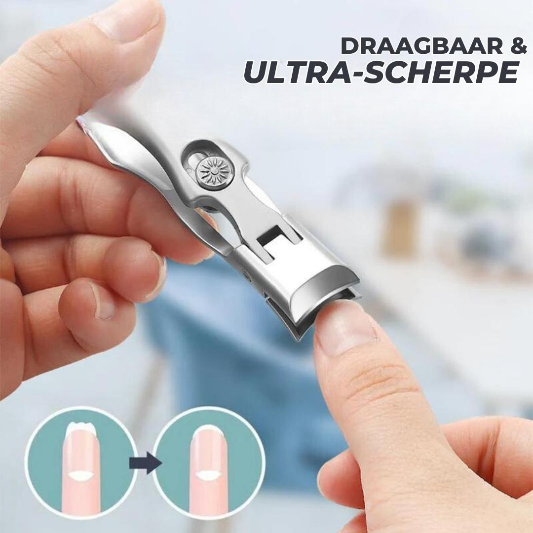 NailKnip | Ultrascherpe nagelknipper met opvangbakje