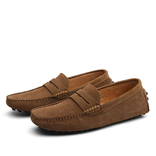Gio | Stijlvolle Italian Suede Loafers