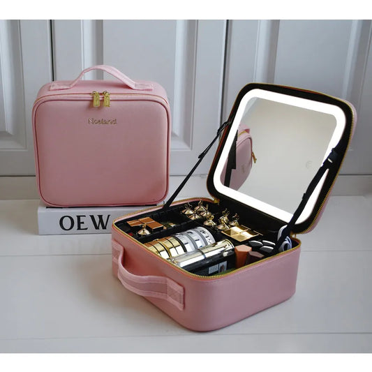 GlamCase | Make-up tasje met spiegel