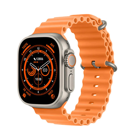 TimeTec Ultra | Smartwatch serie 9 voor Iphone en Android + 2 riemen